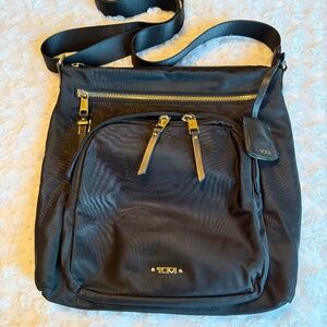 Tumi Voyageur Carmel Crossbody Bag